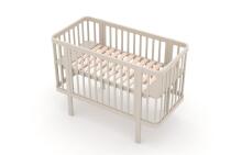 Elf Bed Kalmia Art.298155 Nut Puidust beebivoodi 140x70 cm