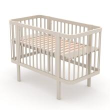 Elf Bed Kalmia Art.298156 White Puidust beebivoodi 140x70 cm
