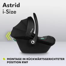 Lionelo Astrid I-Size Art.298201 Black Grey  Imiku turvahäll (0–13 kg)