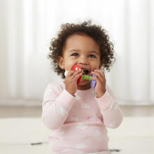Silicone Baby Teether, Wand, Multicolour, RaZbaby