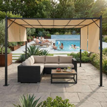Aed pergola terrassile 3x4 m terasest varikatus beez MultiGarden