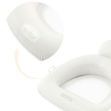 Надувное плавательное кресло белое INTEX 56801
