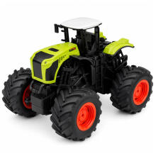 High Agricultural Tractor with Tipper Trailer, Remote Controlled, RC 1:16