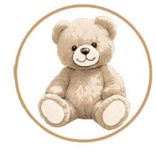 Kate komplekt - 2 tk - 135x100, 40x60 - PLUSH TEDDY BEAR