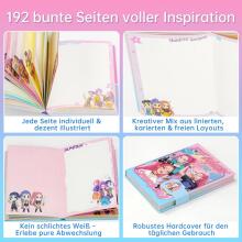 Hardcover Notebook Huntrix  Art.299486   Märkmik tüdrukutele