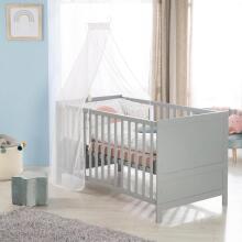 Roba Kombi Crib Art.299488 Taupe Beige Ümberehitatav puidust võrevoodi (140 x 70 cm)