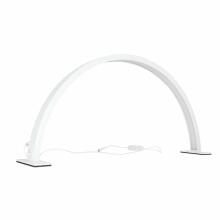 Ikonka Art.KX2643 Lampa kosmetyczna LED bezcieniowa biurkowa do manicure paznokci łuk biała