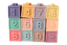 Blocks - 12916 - SOFT SENSORY - NUMBERS - 12 tk