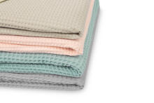 BATH COVER WAFFLE GREY 110X110