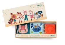 Sensory book gift set - Garden (3 pcs.)