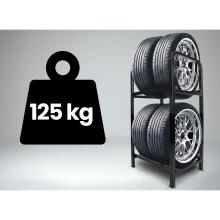 Rehviriiuli metallist alus 4 rehvi jaoks Humberg HM-388