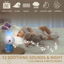 Alilo Art.G6 Red LV – Interactive Educational Music Player/Night Light for Children from 0 Months with Latvian Voice