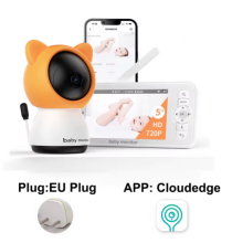 La bebe™ Accessories Monitor Babyphone Wireles Art.38931 White Beebimonitor-videokaamera