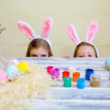 Home Company Rabbit Ear Art.53836 Karnevalikostüüm - jänesekõrvad