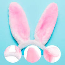 Home Company Rabbit Ear Art.53836 Karnevalikostüüm - jänesekõrvad