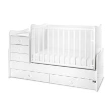 Lorelli Maxi Plus Art.10150580024P White Baby Crib-Transformer