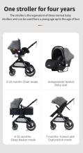 Kids Buggy 3 in 1 Art.X1 Green