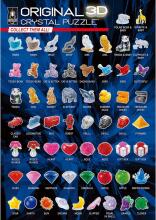 Crystal Puzzle Owl 3D Art.60904 Crystal 3D pusle
