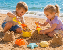 Bebe Basic Sand Toys Art.61652 Liivatööriistade komplekt, 2 tk.