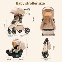Shineey 3-in-1 Pushchair Buggy Art.U9-X Blue