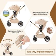 Shineey 3-in-1 Pushchair Buggy Art.U9-X Brown