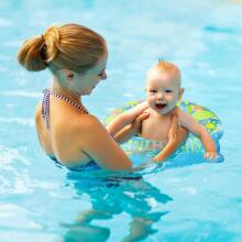 Baby Swimming Ring  Art.65261 надувной круг  для купания 6-36 месяцев (3-18кг)