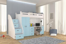 AJK Zuzia Plus Art.65566 Blue  Laste moodulmööbli komplekt