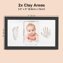 Keababies Baby Duo  Art.72002 Hand and Foot Print  Рамочка тройная на стену