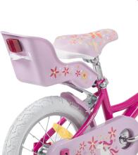 Glerc Kids Bike Wheels Collas 14'  Art.72708 Peach Children's two-wheeled bicycle with additional wheels