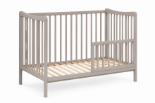 Elf Bed Arco Drawer Art.73281 White Puidust beebivoodi hoiuruumiga (120x60 cm)