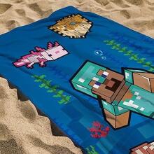 Minecraft Beach Towel Minecraft Art.MC2422454-R