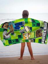 Carbotex Beach Towel Minecraft Art.MC24521014-R