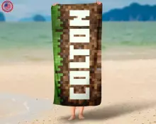 Carbotex Beach Towel Minecraft Art.MC24078254-R