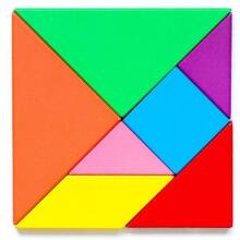 Happy Toys Puzzle Art.8709 Деревянный пазл Танграм