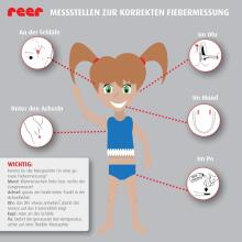 Reer Art.9633 Digital pacifier thermometer Дигитальный термометр - соска