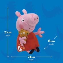 Peppa Pig Art.7196230  Peppa-pehmolelu, 25 cm
