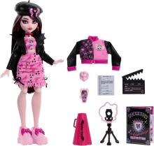 Monster High – Fearbook Draculaura Art.HXW30 кукла Дракулаура Fearbook в стиле киноклуба с аксессуарами