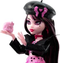 Monster High – Fearbook Draculaura Art.HXW30 кукла Дракулаура Fearbook в стиле киноклуба с аксессуарами