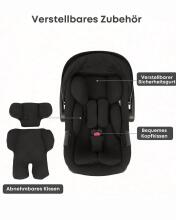 BabyVoyage i-Size 40-85 cm Baby Car Isofix Art.85349 Black Laste turvatool (0-13 kg)