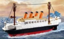 Kidsworld  Titanic Building Bricks Set Art.M38-B0576 Titanic Ship Constructor, 194 pieces.