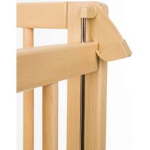 Fillikid Bedside crib Cocon nature Art.533-00  Bērnu koka gultiņa 90 х 40 cm