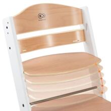 KinderKraft Enock Art.92567 White   Деревянный стульчик для кормления