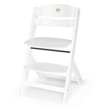 KinderKraft Enock Art.92567 White   Деревянный стульчик для кормления