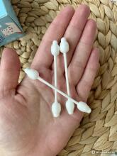 Cotton Sound Ears  Art.93898  Vatipulgad piirajaga, 60 tk.