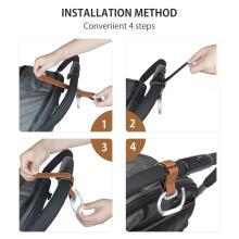 Vihir Pram Hook for Bags  Art.96697  jalutuskäru käepideme kottide hoidja