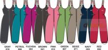 Huppa Marlin 92cm Winter 2011-2012  high-waisted pants 160g  2136AW11  Fuchsia 063