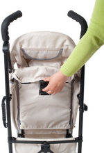 Britton Shopper Art.B2429 Black Детская прогулочная коляска (зонтик)