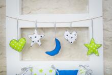 La bebe™ Cotton Borders Set Art.80207 Gultas veļas komplekts no 8 daļām