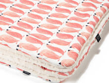 La Millou Art. 83471 Toddler Blanket Penguin Pepe Ecru