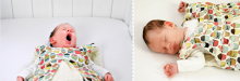 La Millou Art. 84083 Sleeping Bag S Grey Diamonds&Polar Bears